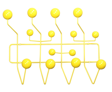 yellow color hang it all coat rack replica