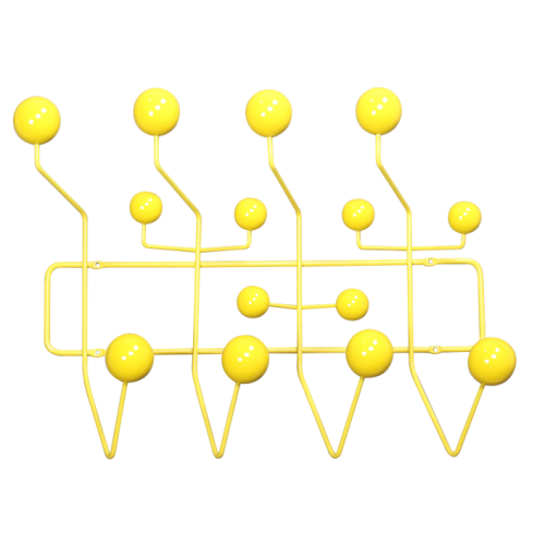 yellow color hang it all coat rack replica