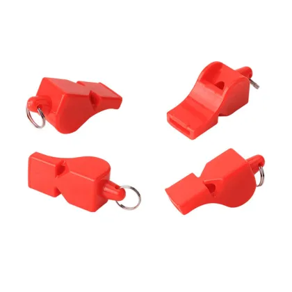 50pcs/Lot Whistle Plastic Fox 40 Soccer Football Basketball Hockey Baseball Sports Referee Whistle Survival Outdoor