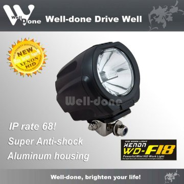 4" 35W Round Mini HID Work Light