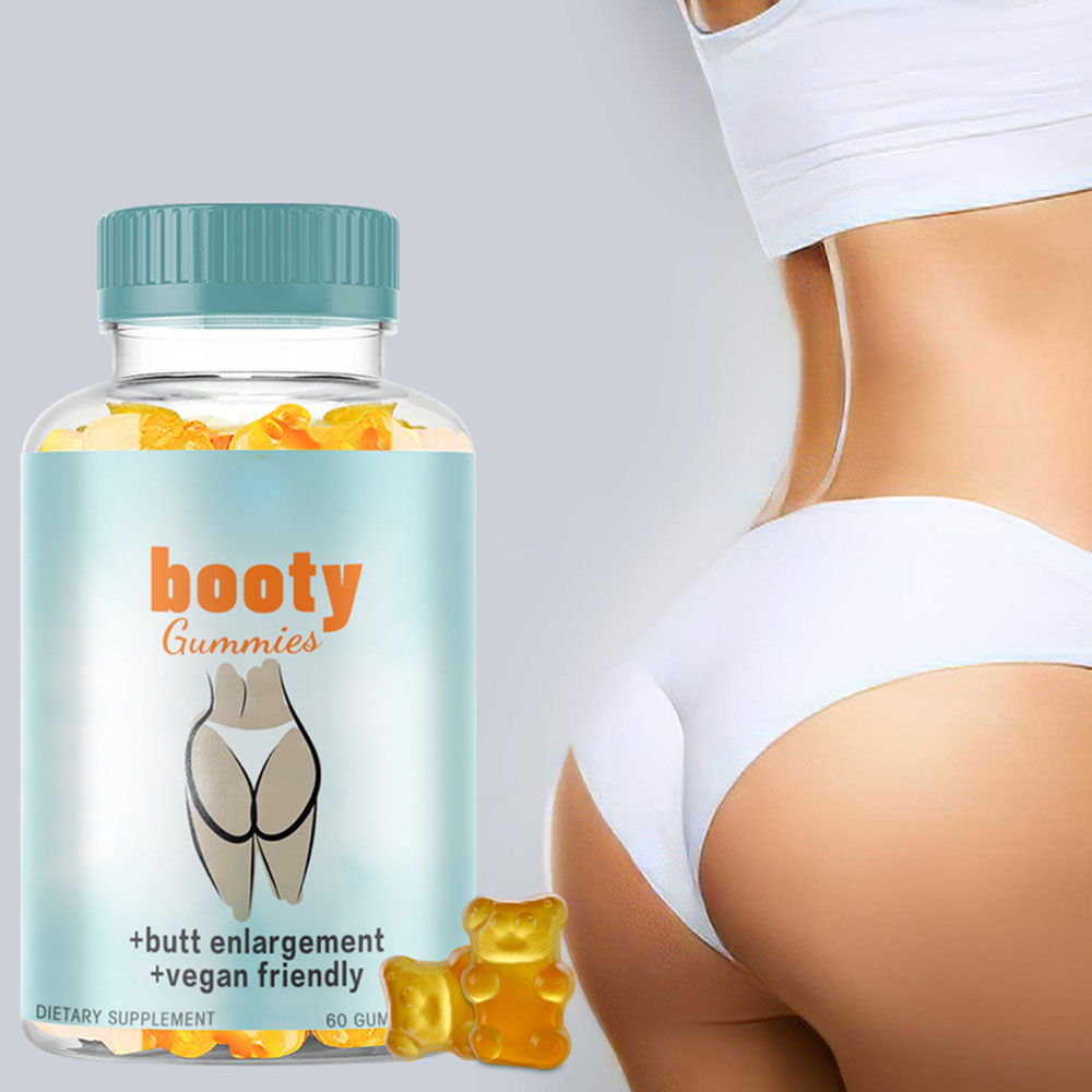 OEM/ODM Natural Vegan Friendly butt enlargement gummies klw gummies for butt and hip enlargement