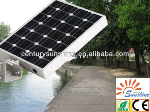 solar garden lighting pole light