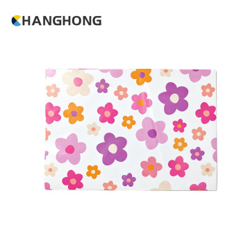 Retro Colorful Flower Wrapping Paper