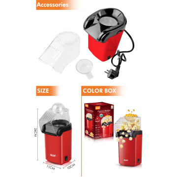 2L Fácil de fazer Popcorn Hot Air Popper