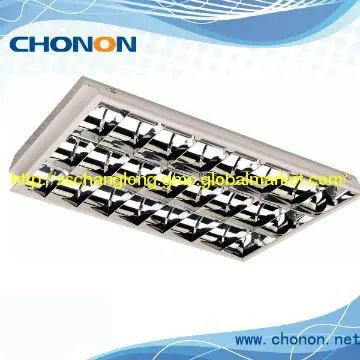 3x36W T8 Fluorescent Light Fixture Grille Light