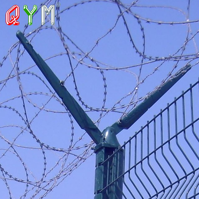 ص شكل شبكة سياج السجن الأمنية المطار
