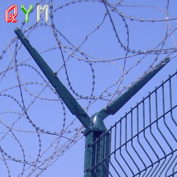 Y Shaped Airport Security Fencing Prison Fence Net