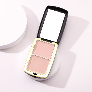 High Quality Soft Pressed Powder Foundation & Contour Palette Compact