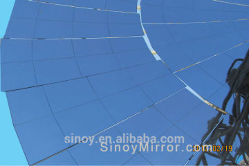 HOT! New Energy Green Energy Solar Reflective Mirror Solar Mirror with three coated paint