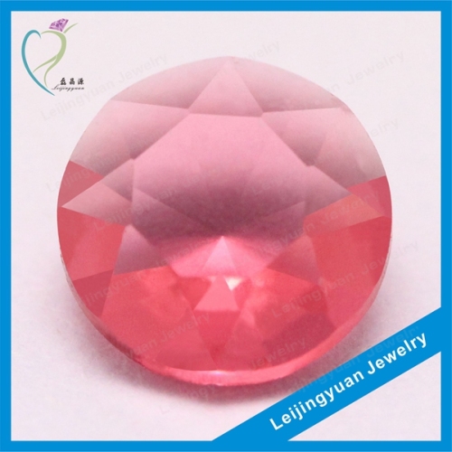 Low prices hot sale round shape rough stone ruby