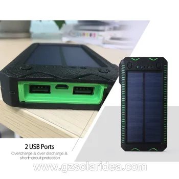 Waterproof And Flameproof Best Portable Solar Power Bank