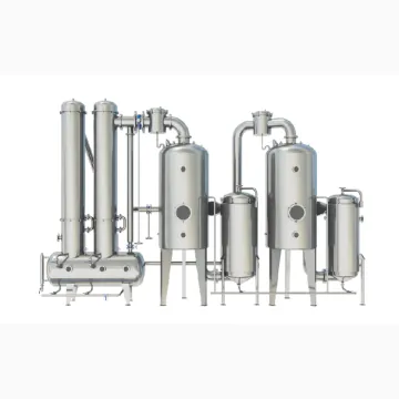 double-effect external vacuum evaporation concentrator