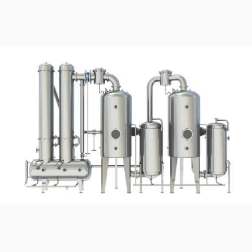 double-effect external vacuum evaporation concentrator