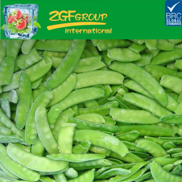 High quality deep freeze fresh raw material pea pods carton packing brc