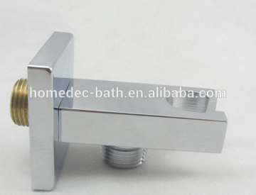 Solid brass chrome wall mounted hand shower spray holder