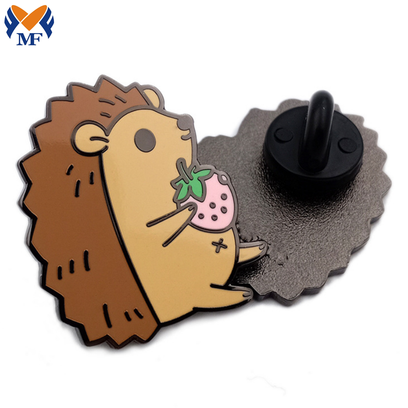 Hedgehog Enamel Pin