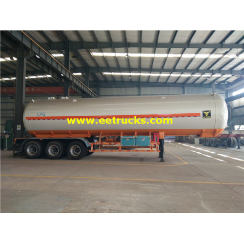 56000 Liters Tri-axle LPG Tanker Trailers