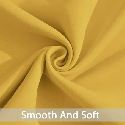 Mustard Yellow Blackout Curtains