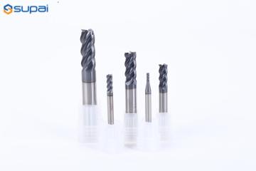 Unequal Flute Spacing And Helix Carbide End Mill