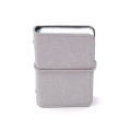 China Fashion textured pattern PU credit id card holder Supplier