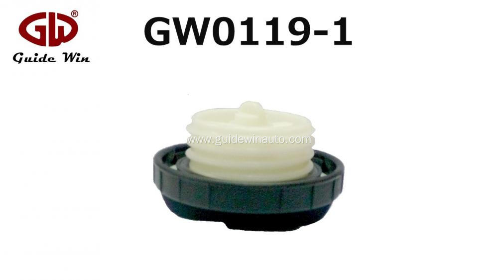 Locking fuel cap for truck