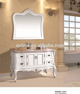Autme modern makeup vanity table wholesale bathroom cabinet with mirror
