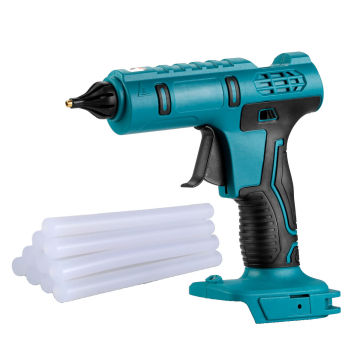 CISIVIS 18V Cordless Hot-Melt Glue Gun with Hot Air for Industrial Use