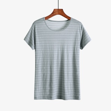 Women's Short Sleeve T-Shirt Stripe