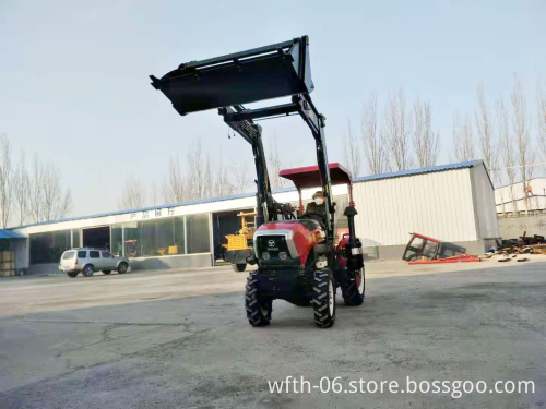 China Cheap 60hp Gear Drive Farm Tractor TH604 Agricultural Machine