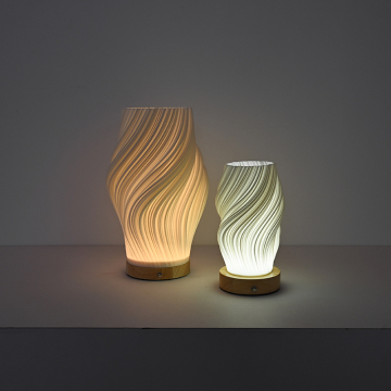 Modern Wooden LED Table Lamp for Bedroom