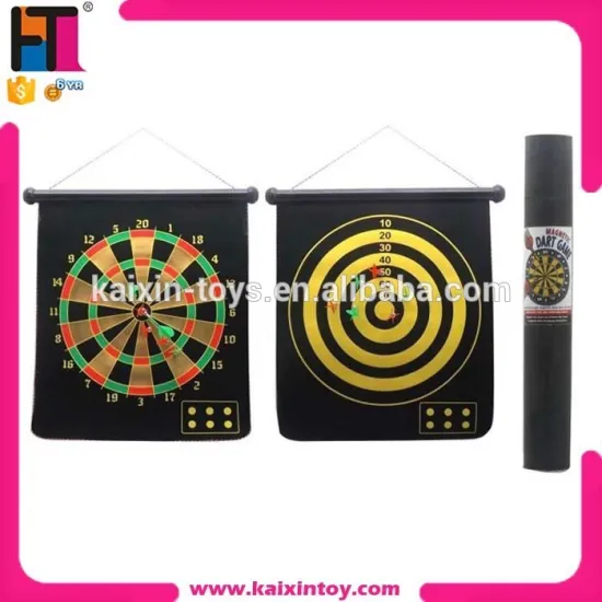 10218051 18 inch Hanging Wall Rubbler Dartboard with 6 megnetic target darts