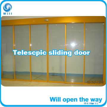 Telescopic Sliding Door Operator Double Drives