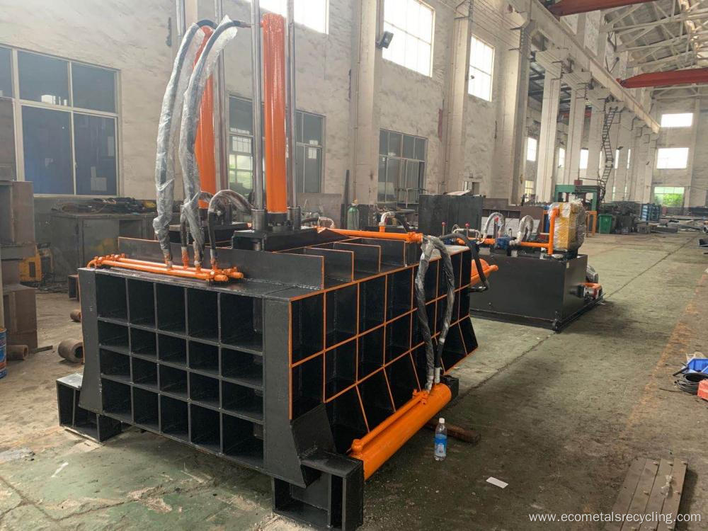 Y82 Hydraulic Cans Pet Bottle Aluminium Profile Baler