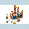 Jouet pop up en bois, jouets en bois éducatif pour enfants
