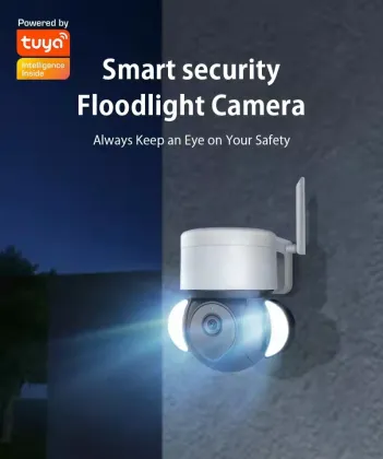Imou Floodlight Security Camera: H.265 PIR Motion Detection, 1080P Starlight Vision & Siren Alarm