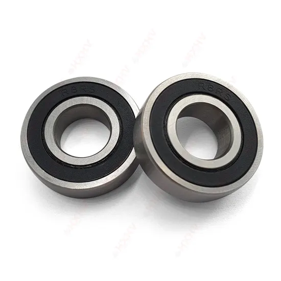 R8 2RS Size 12.7x28.58x7.94 mm HXHV Chrome Steel Deep Groove Ball Bearing