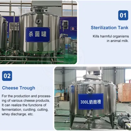 Small Scale Cheese Process Line: ORME Mozzarella Cheese Making Equipment including a Stretch Machine