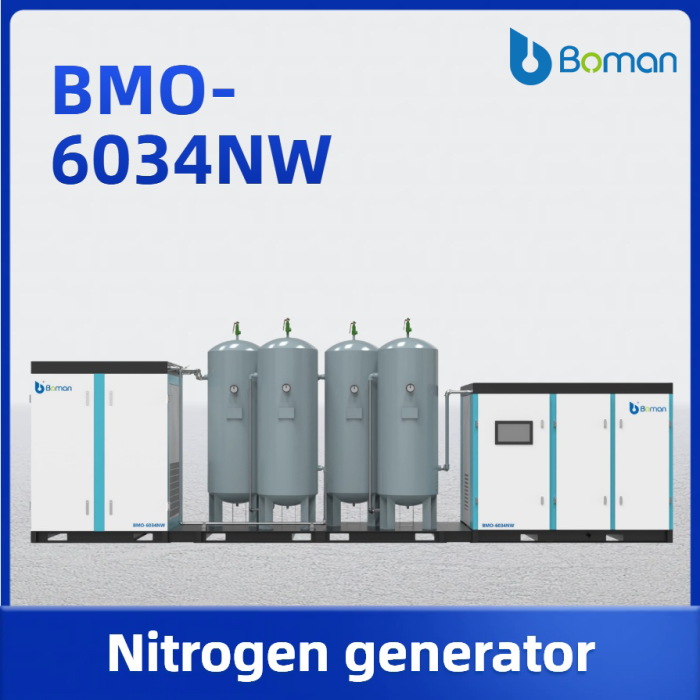 Generador de nitrógeno sin aceite de 60 KW para corte por láser