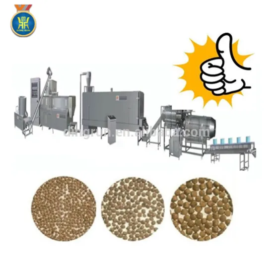 Pellet Floating Fish Feed Food Extruder Making Machine Equipment
