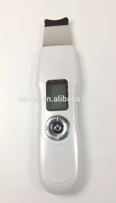 skin care beauty products Ultrasonic + +ION+EMS skin scrubber machine