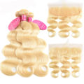 Humanos rectos Human Bundles 613 Brasileño Brasil Body Weave Human Weave Bundles de ondas profundas Remy Extensiones de cabello