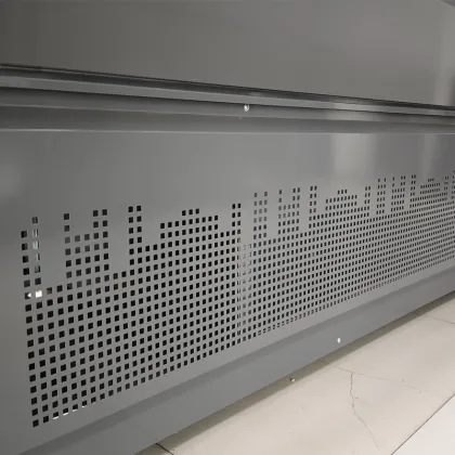 Fresh Meat Display Refrigerator with Counter for Meat Shop