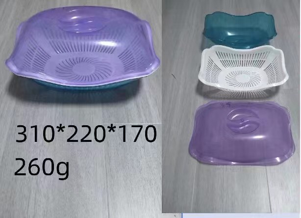 Plastic Drain Basket Vegetable Kitchen Injection Molding Machine
