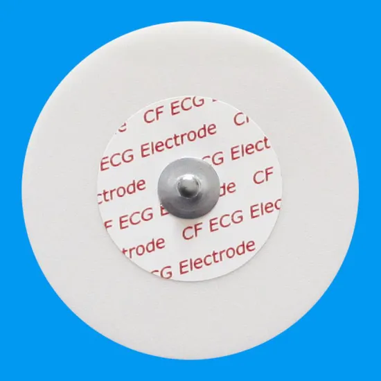 Professional Adult Round PE Foam ECG Monitoring Electrode