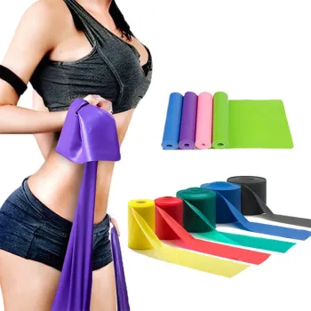 Custom Logo Elastic Pull-Up Assist Bands TPE Latex Resistance Loop Band Set