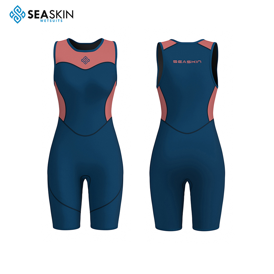 Seaskin 2023 2mm Women Sleeveless Surf Wetsuit