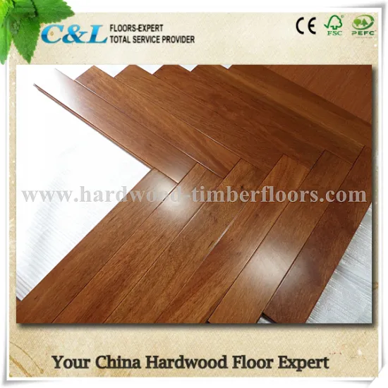Taun Herringbone Solid Wood Flooring