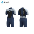 Seaskin 3mm neoprene लड़कों को वापस ज़िप बेसिक शॉर्टी किड्स wetsuits