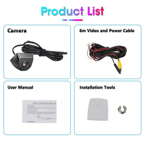 Car AHD Front Rear View Camera Night Vision