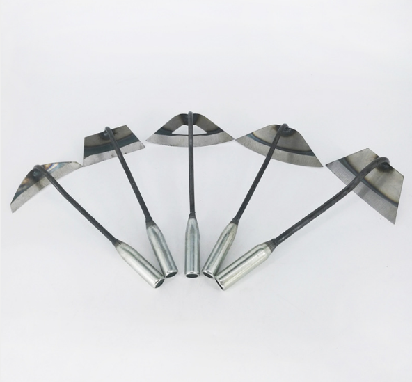 Factory Outlet Agricultural Flower Small Hoe Triangle Hoe Household Portable Vegetable Digging Small Hoe